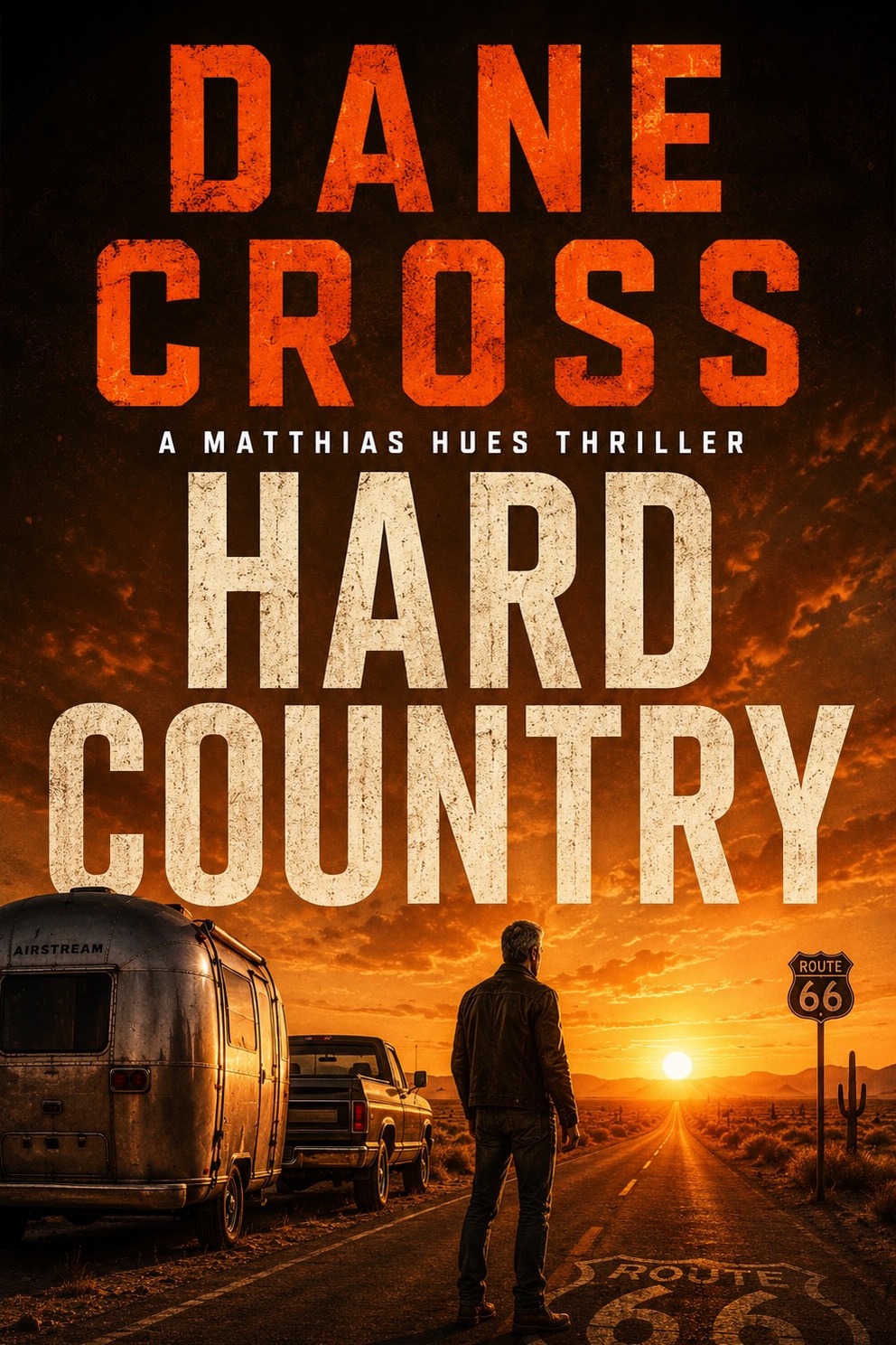 Hard Country cover, Matthias Hues